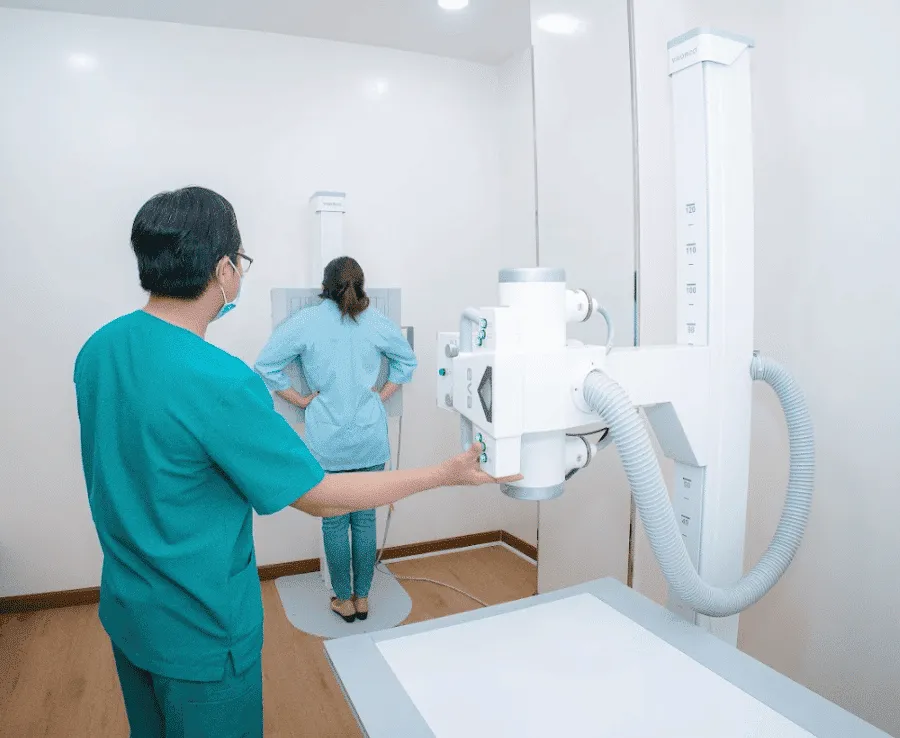 Máy chụp X-quang tân tiến tại Phòng Khám Doctor Check