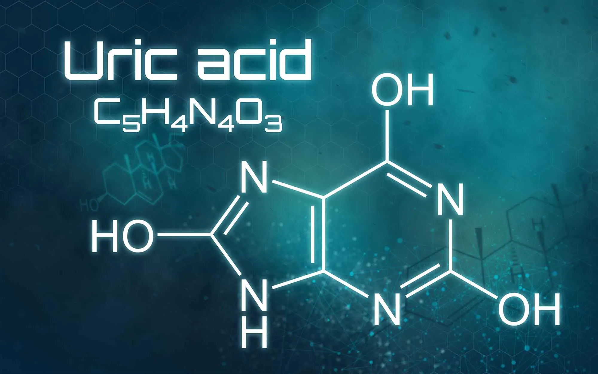 Công thức của Acid uric là như thế nào?