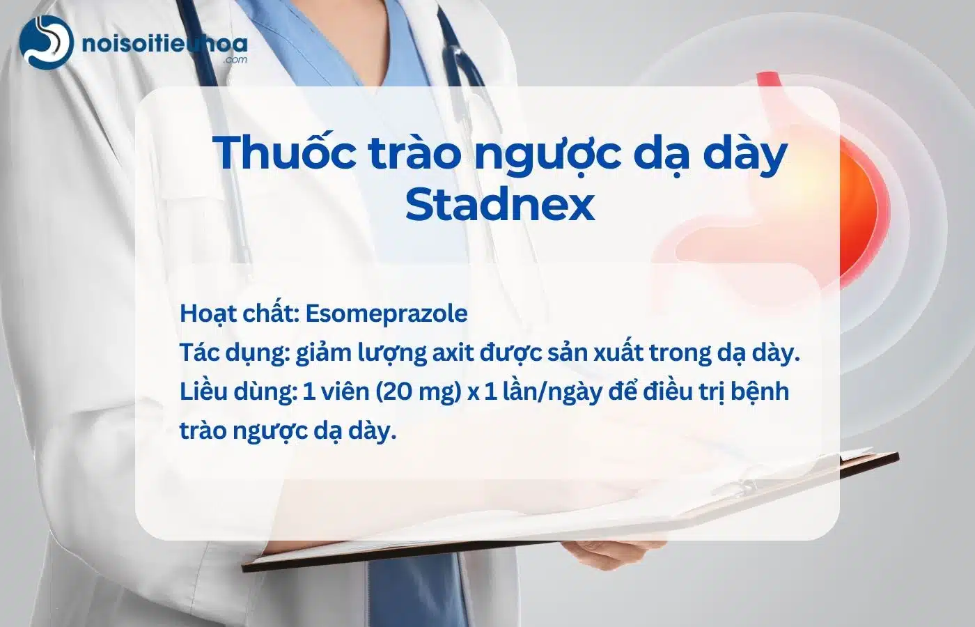 Thuốc trào ngược dạ dày Stadnex